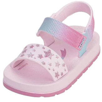 Sandália Infantil Menina Conforto Casual Moderninha Zaxynina