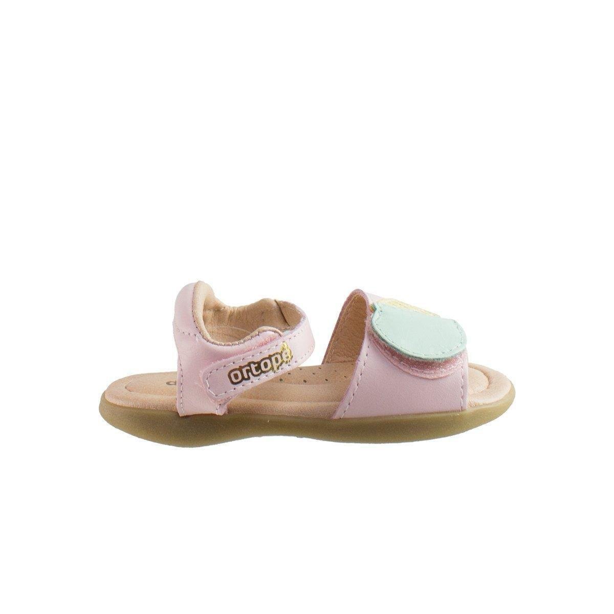 Sandália Infantil Menina Ortopé Carinhoso 223380-903 - Rosa | Zattini