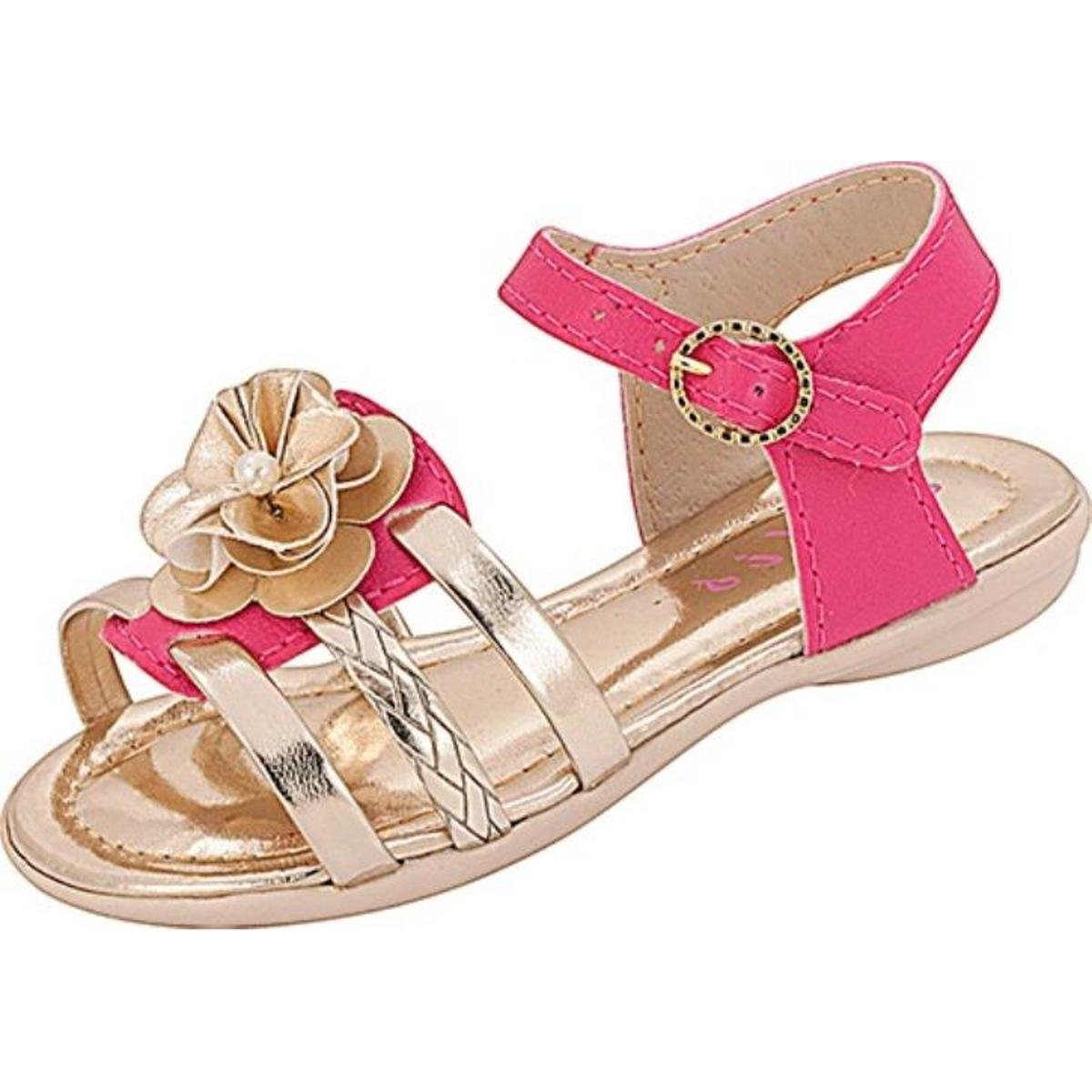 Sandália Infantil Menina Plis Calçados Beijinho - Pink Menor preço em Sandália Infantil Menina Plis Calçados Beijinho - Pink