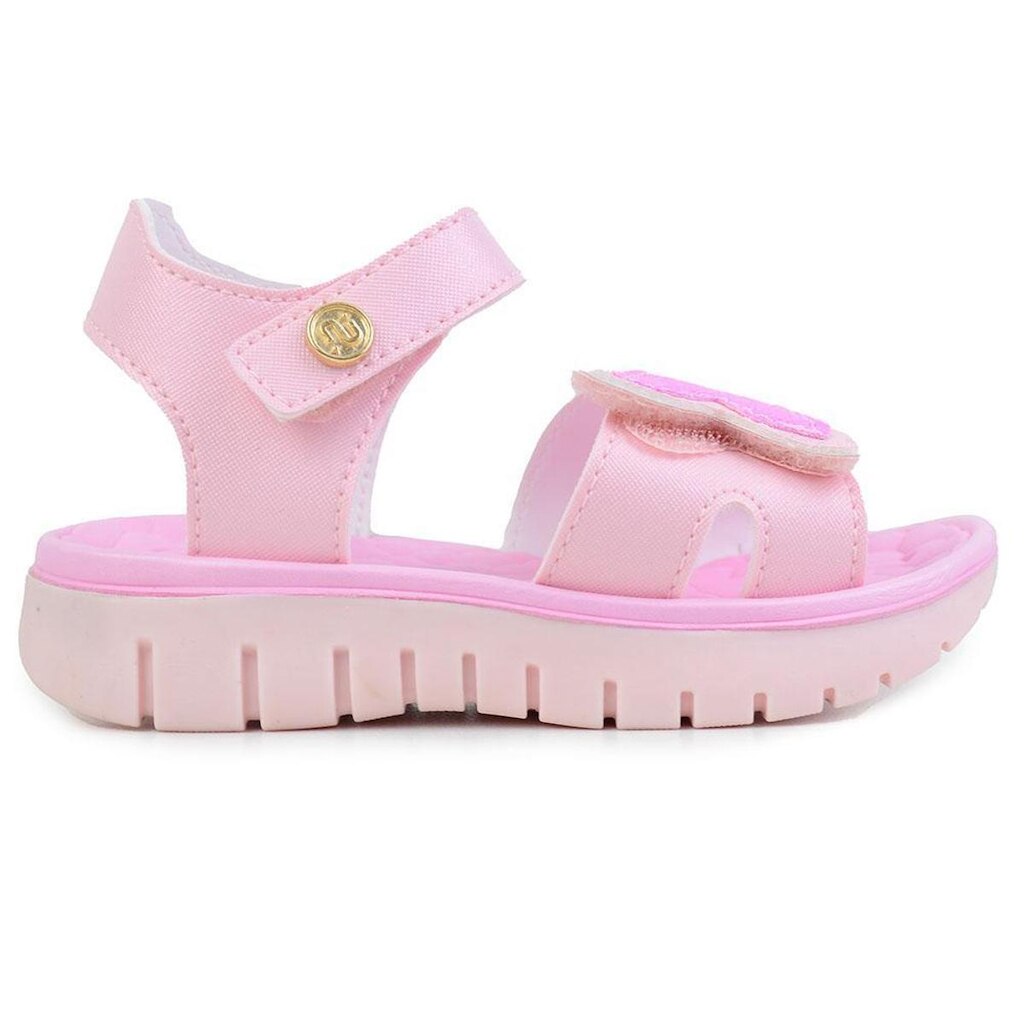 Sandália Infantil Meninas Novopé Papete Rosa - 861051