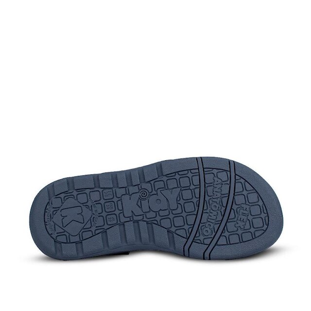 Sandália Infantil Menino Kidy Azul Marinho Casual Conforto Macia Leve Fivela