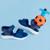 Sandália Infantil Menino Kidy Toys Copa Bola Edição Limitada Papete Escolar Confortável - Azul