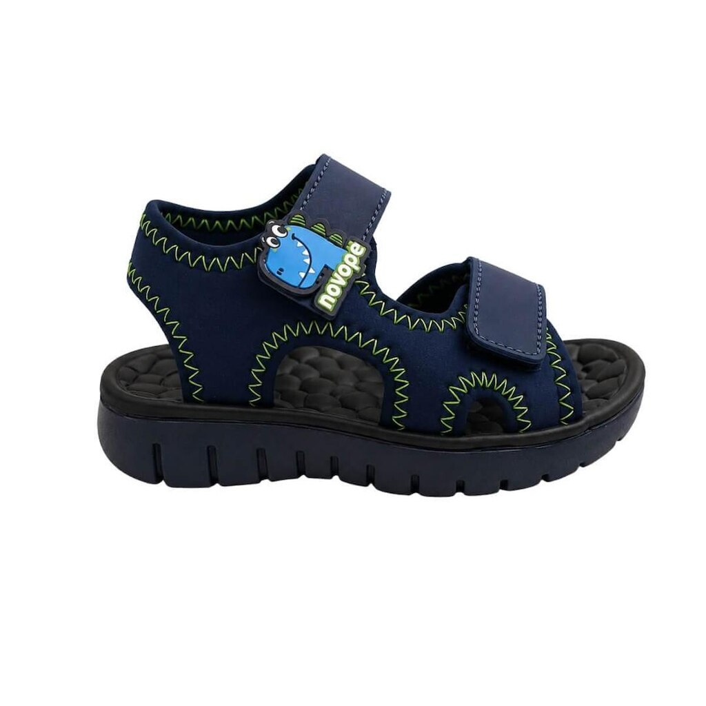 Sandália Infantil Menino Novope 85001053 Dino Led