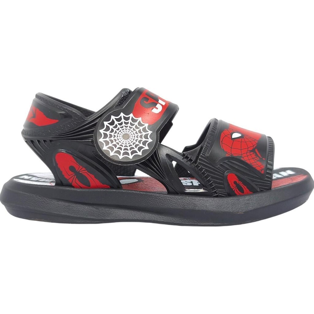 Sandalia Infantil Menino Papete Casual Dia a Dia Passeio Escola Spider Man Grendene Kids