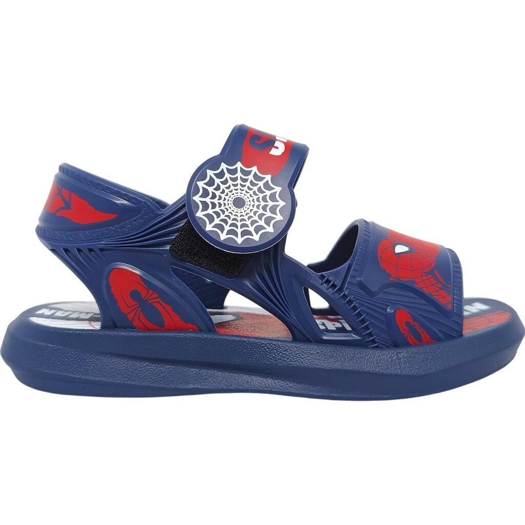 Sandalia Infantil Menino Papete Casual Dia a Dia Passeio Escola Spider Man Grendene Kids