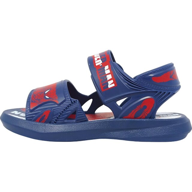 Sandalia Infantil Menino Papete Casual Dia a Dia Passeio Escola Spider Man Grendene Kids