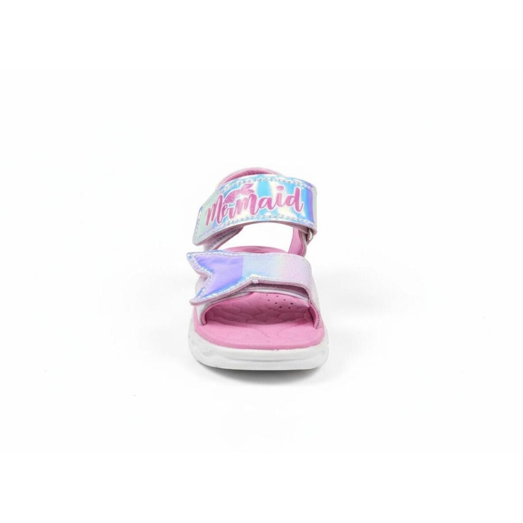Sandália Infantil Mini Pé Rosa Bebê Leveza Conforto - 29