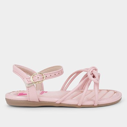 Sandália Infantil Molekinha Nó Menina - Feminino