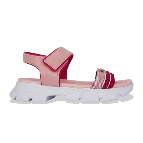 Sandália Infantil Molekinha Super Leve Feminina - Rosa