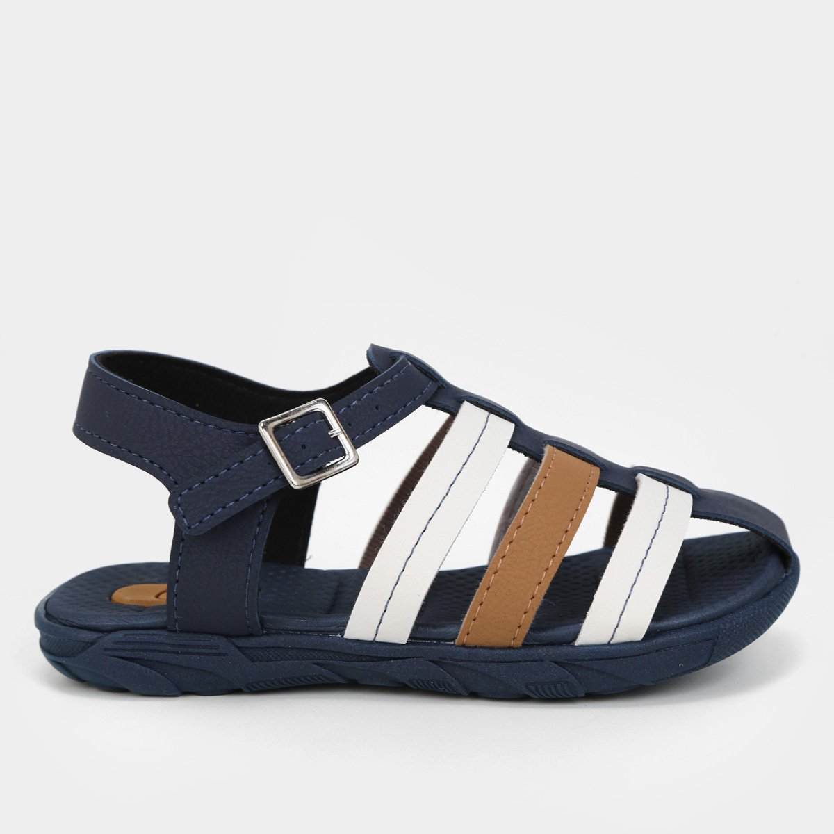 Sandália Infantil Molekinho Tiras Menino Menor preço em Sandália Infantil Molekinho Tiras Menino