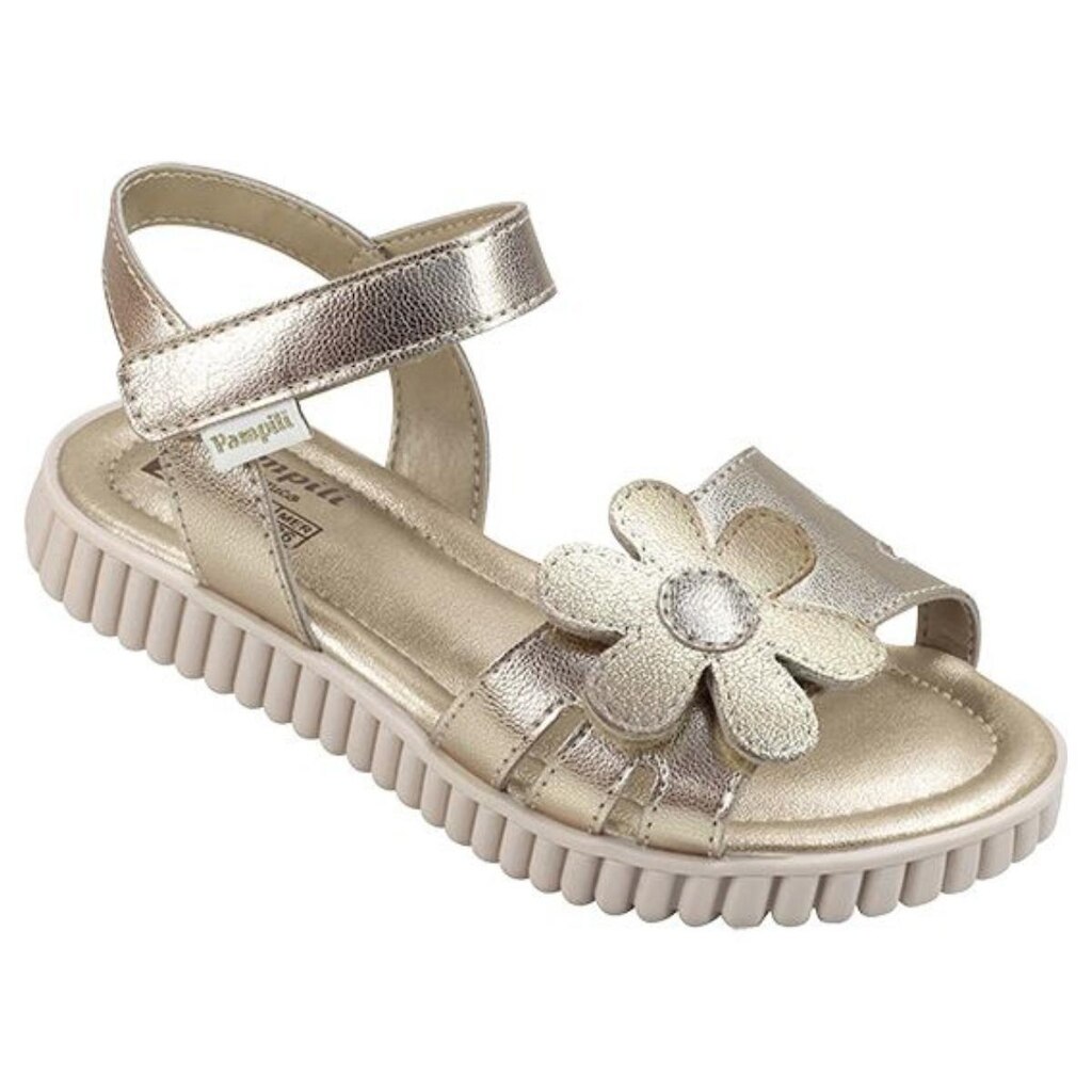 Sandália Infantil Pampili Candy 123.286 Com Flor