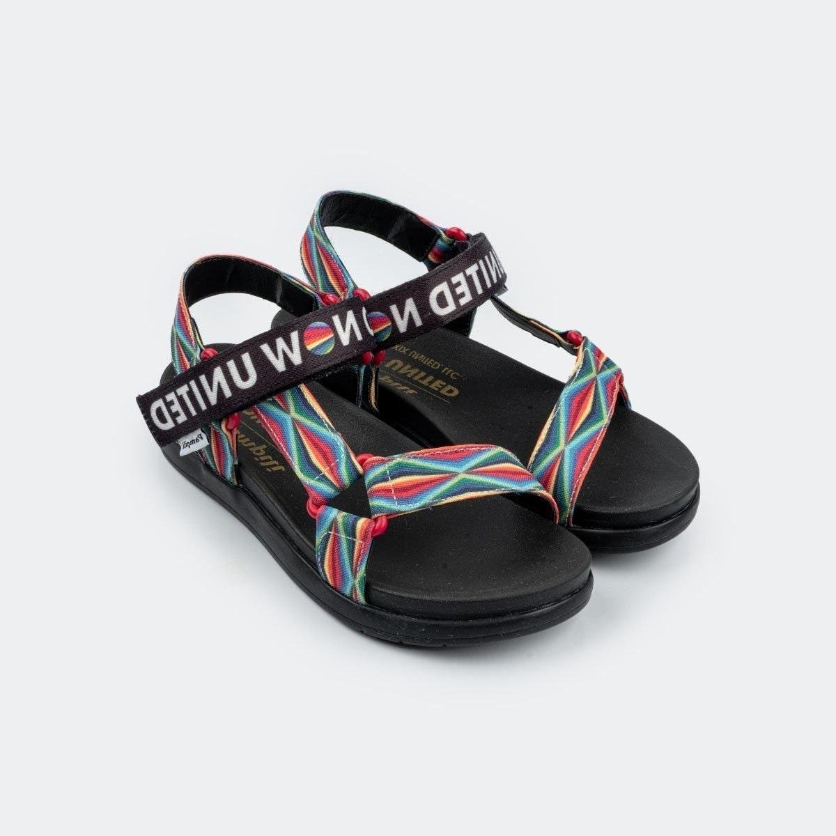 Sandália Infantil Pampili Fly Now United By Feminina - Preto | Zattini
