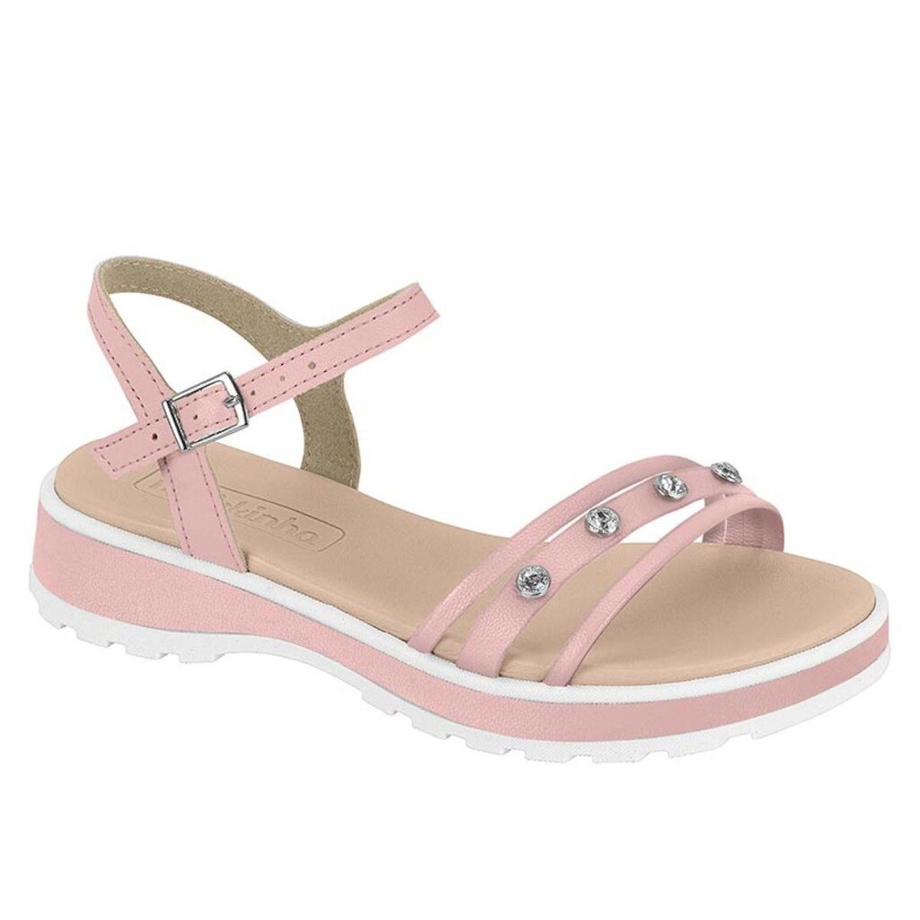 Sandalia Infantil Papete Menina Casual Molekinha
