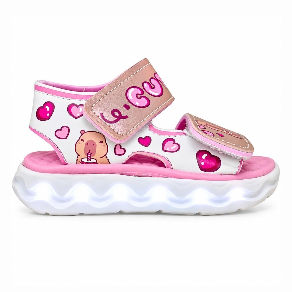 Sandália Infantil Papete Mini-Pé Led - Conforto e Estilo