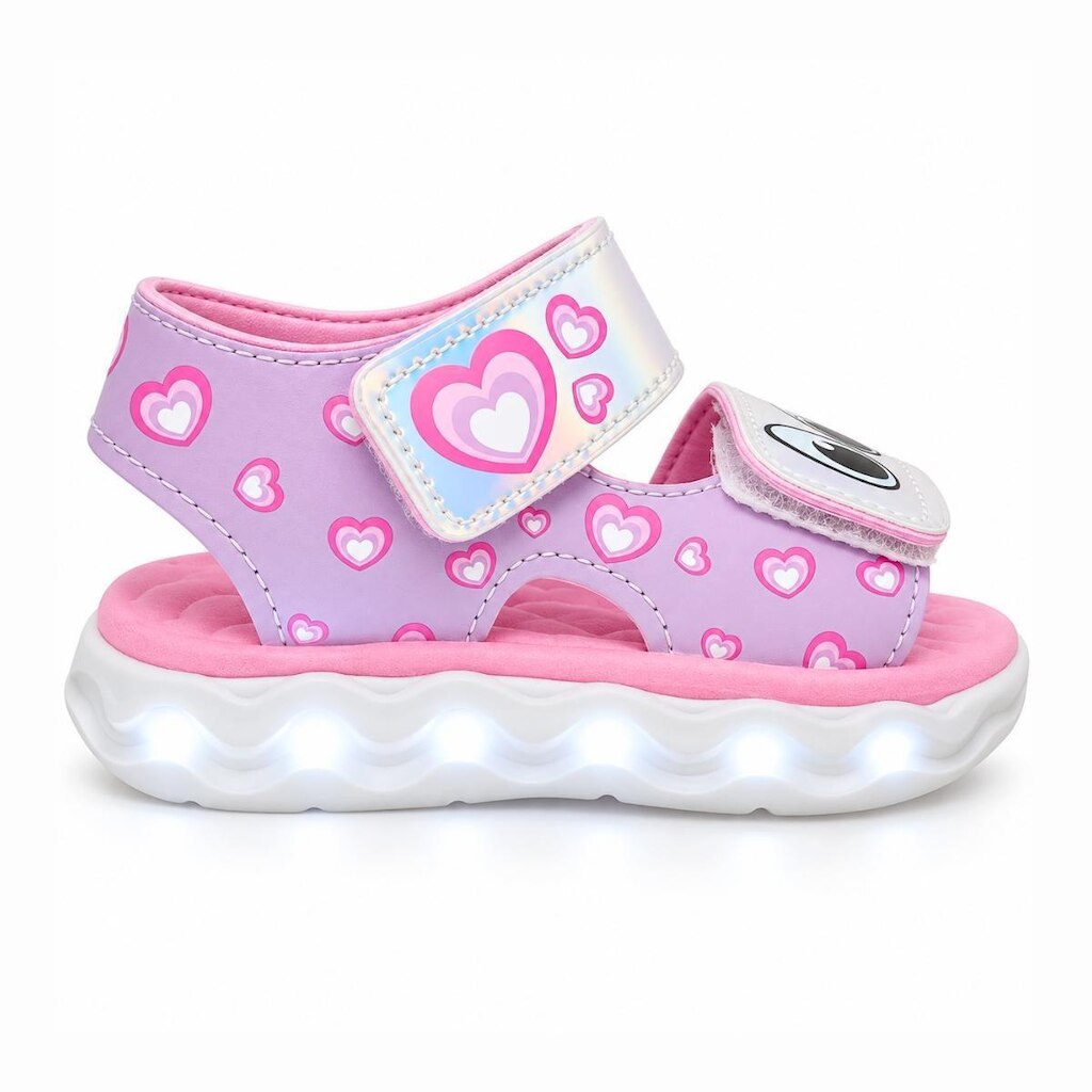 Sandália Infantil Papete Mini-Pé Led - Conforto e Estilo