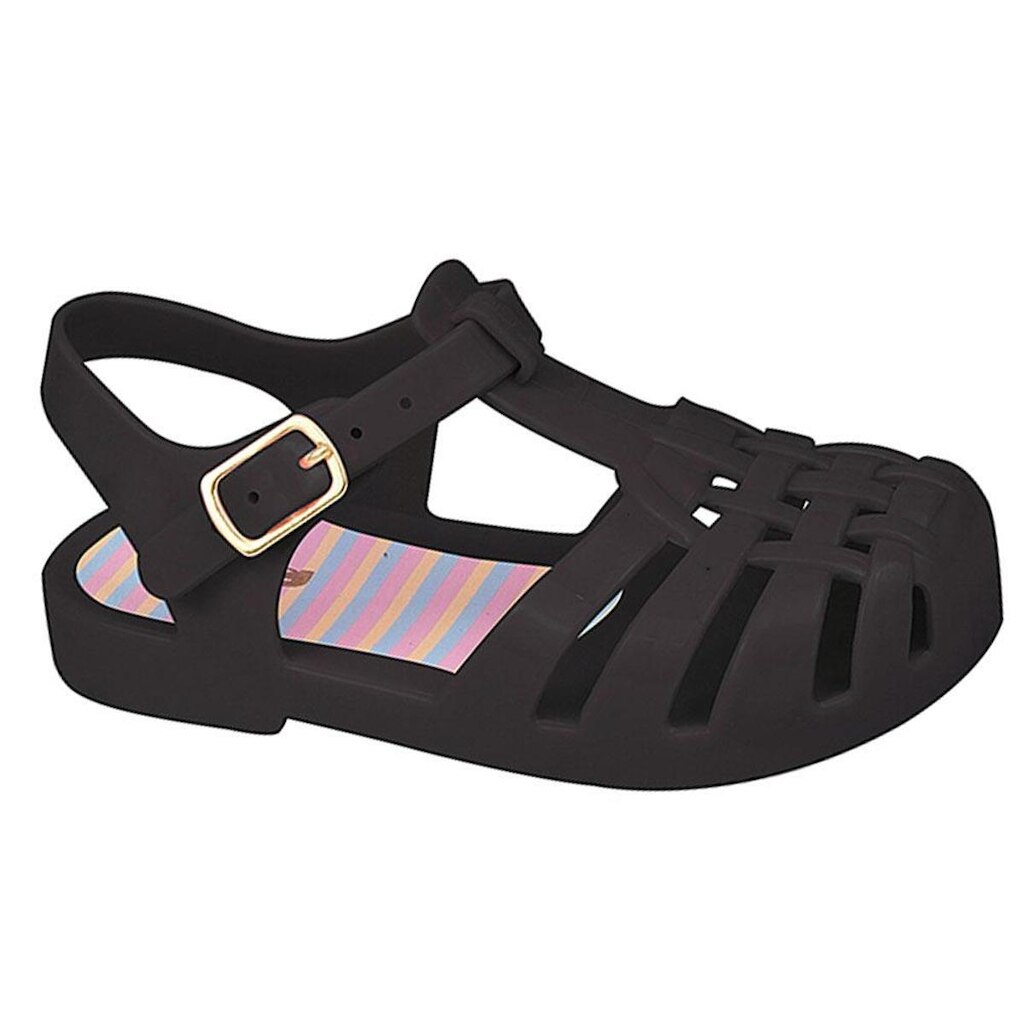 Sandália Infantil Princesa Preto Luelua 54042-07