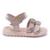 Sandália Infantil Tininha Menina enfeite Fivela 08-081 - Rosê