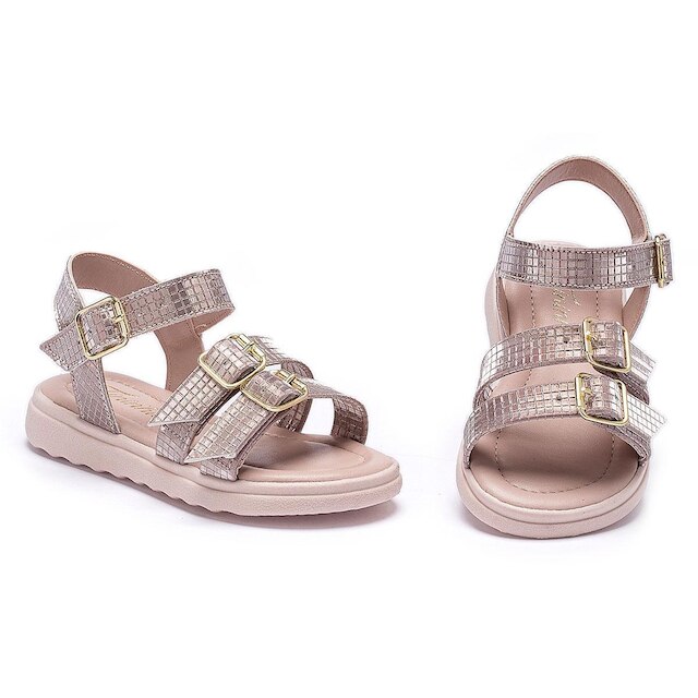 Sandália Infantil Tininha Menina enfeite Fivela 08-081