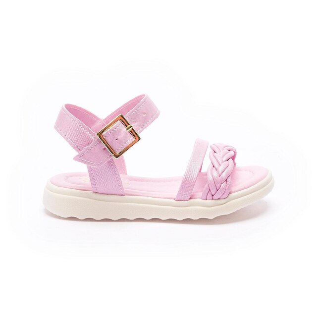 Sandália Infantil Tininha Menina Trança 08-075