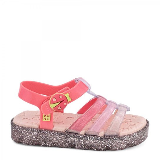 Sandália Joaninha Zaxynina Infantil Menina