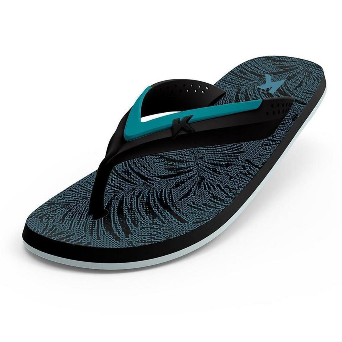 Sandália Kenner Hi-Tide Forest New Acqua Preto/Azul Masculino Menor preço em Sandália Kenner Hi-Tide Forest New Acqua Preto/Azul Masculino