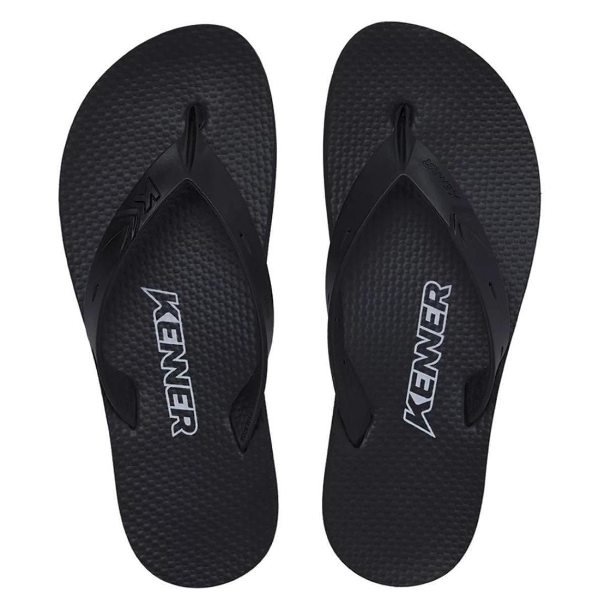 Sandália Kenner New Summer - Preto Menor preço em Sandália Kenner New Summer - Preto