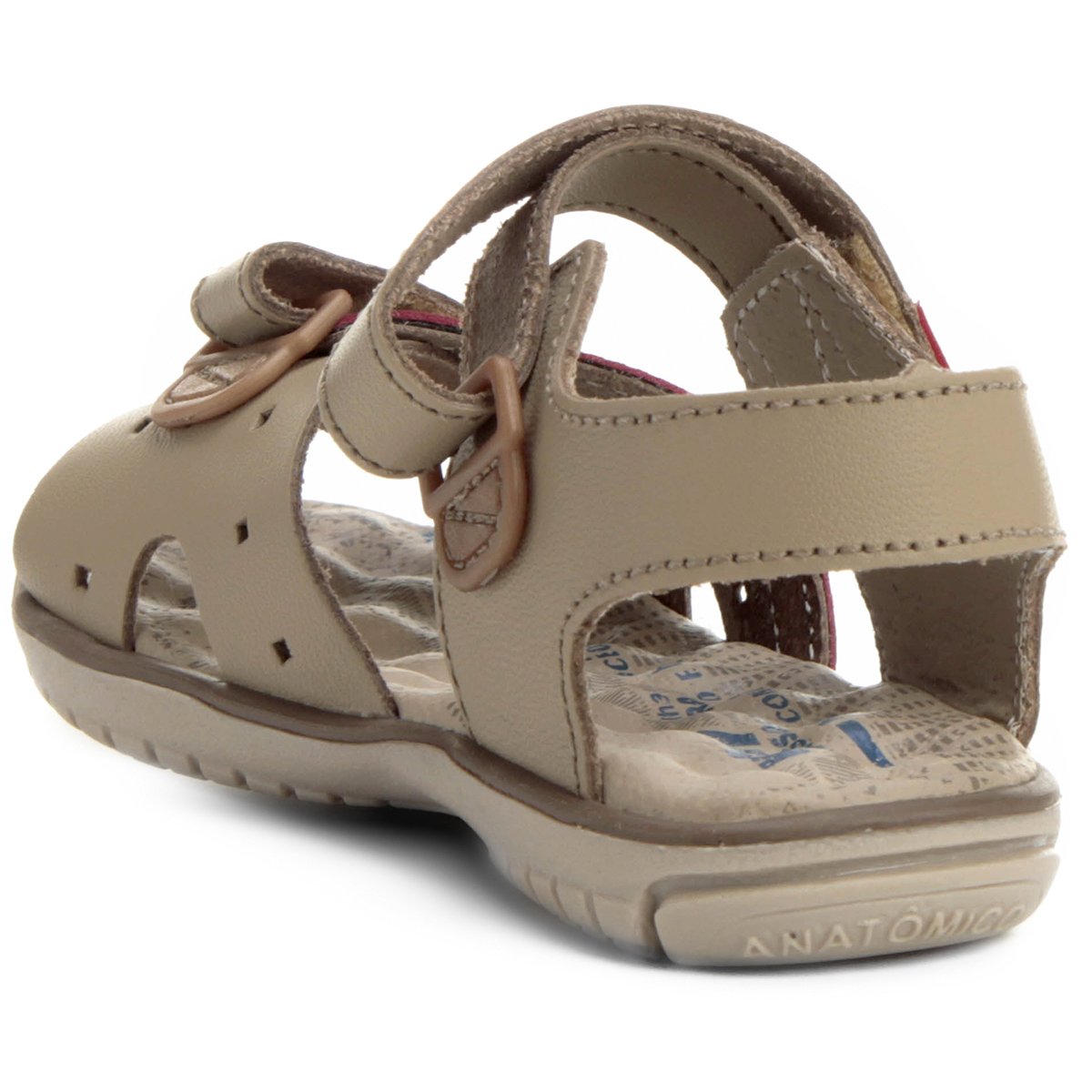 sandália infantil masculina couro kidy