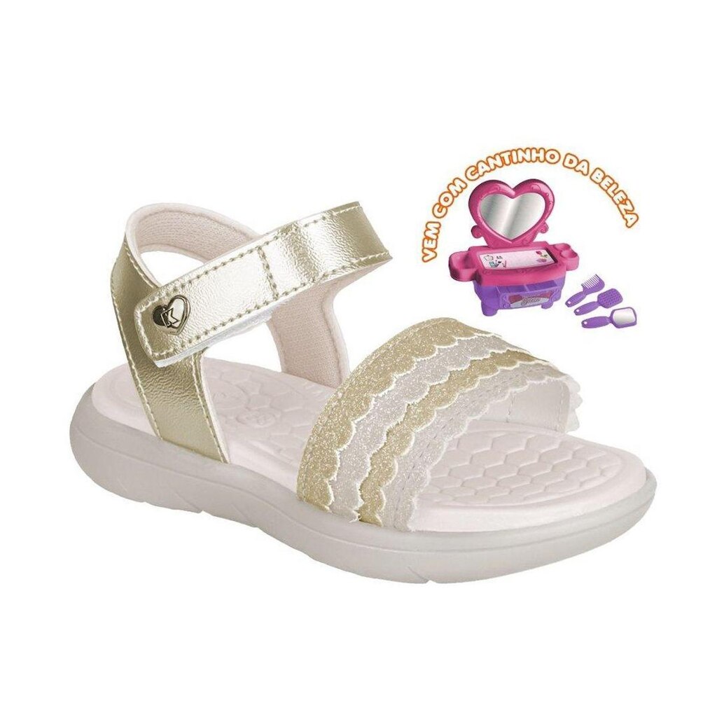 Sandália Kidy Toys Baby 3911019 Infantil Feminino