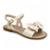 Sandália Klin Flat Suami Kids 126189 Off White - Off White