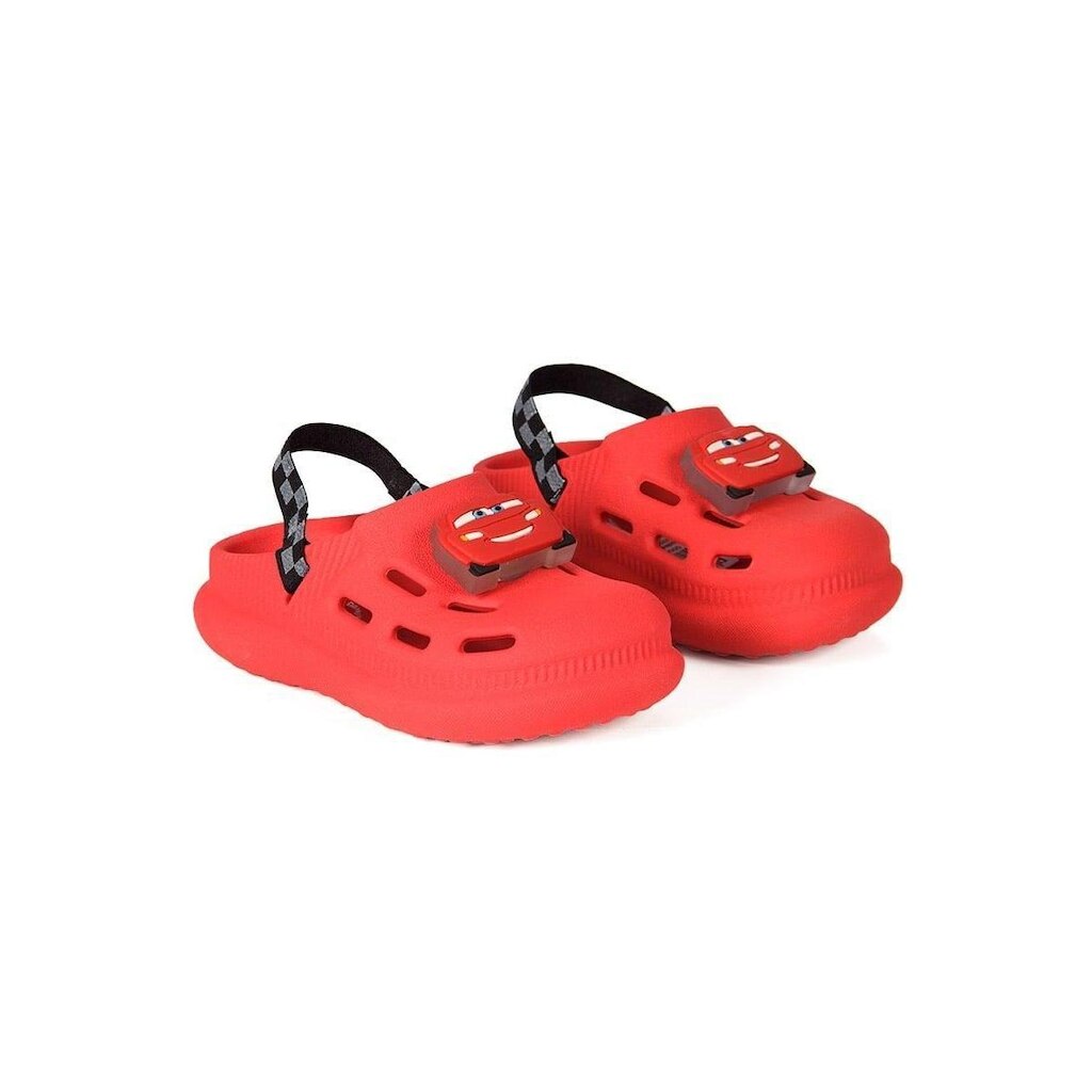 Sandália Led Babuche Disney Personagens Vermelho