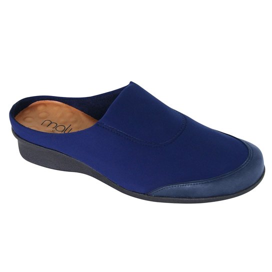 Sandália Malu Comfort Super Babuche Comfort Eloá Feminina - Marinho