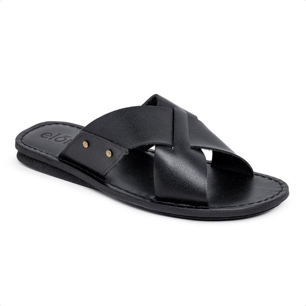 Sandalia Masculina de Couro Conforto Estilo para os pés R27