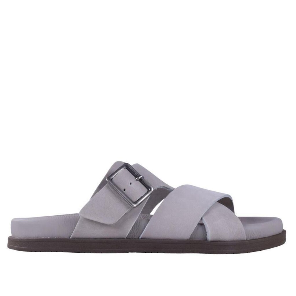 Sandália Masculina Democrata 554101 Cinza