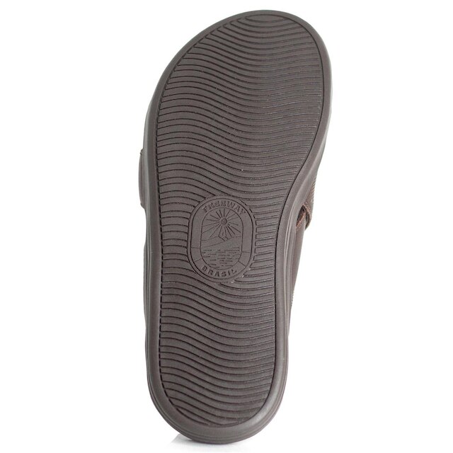 Sandália Masculina Freeway Casual Canastra2 Couro Chinelo Confortável CANASTRA2