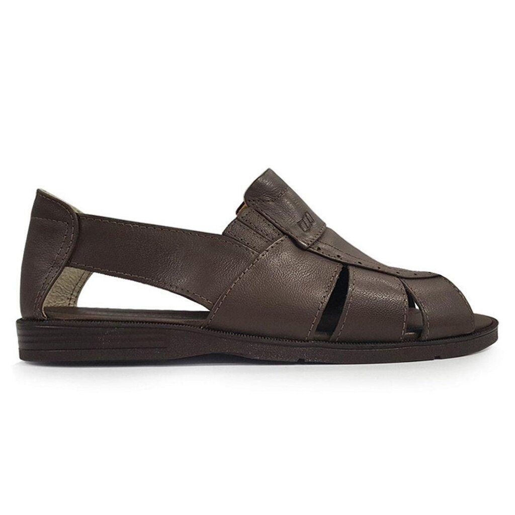 Sandália Masculina Italianinho Em Couro legítimo 10340503