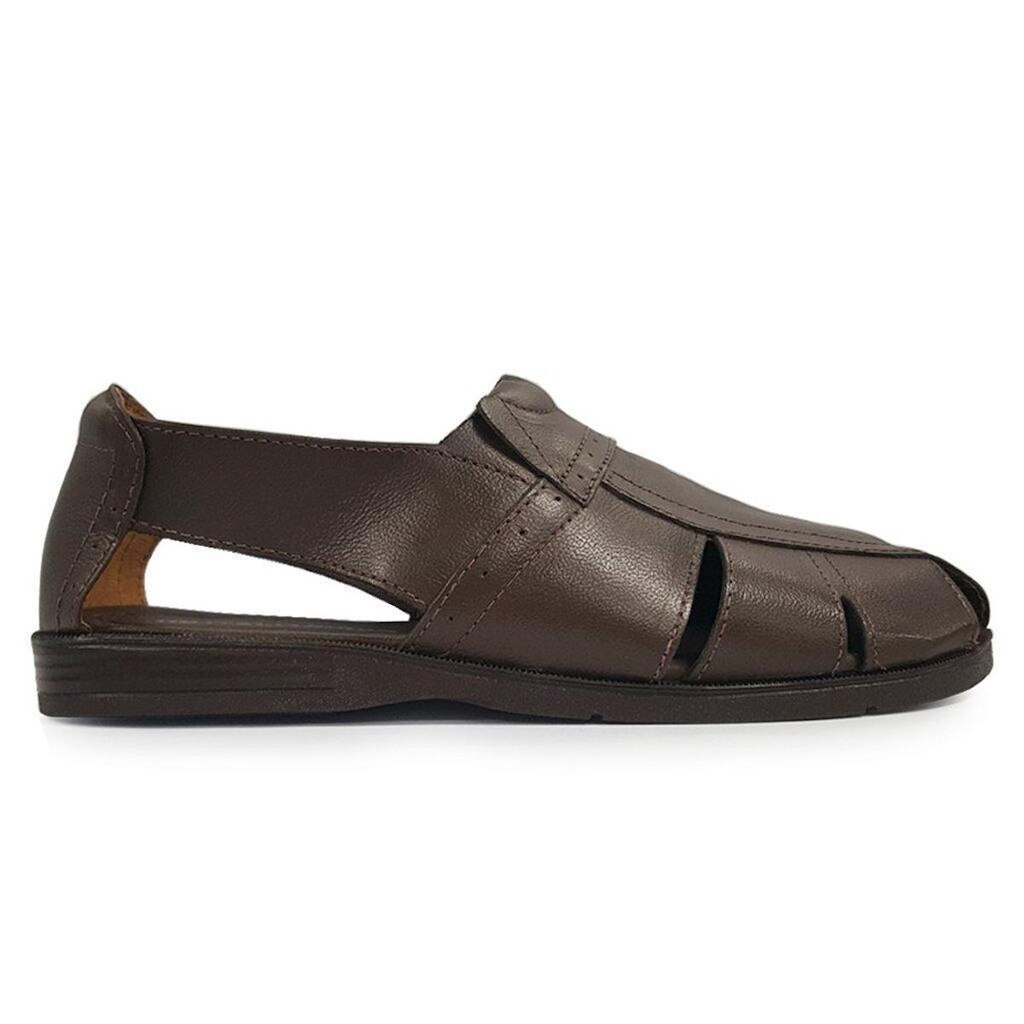 Sandália Masculina Italianinho Em Couro legítimo 10340719