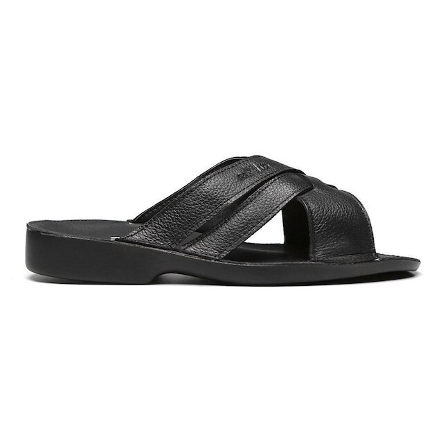 Sandalia Masculina Marrocos Floater Preto Samello