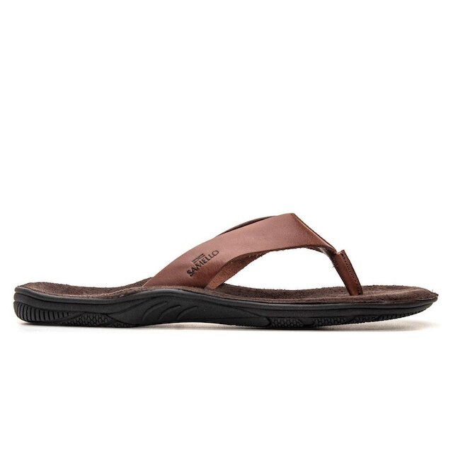 Sandalia Masculina Moscow Naturale Mahogany Samello