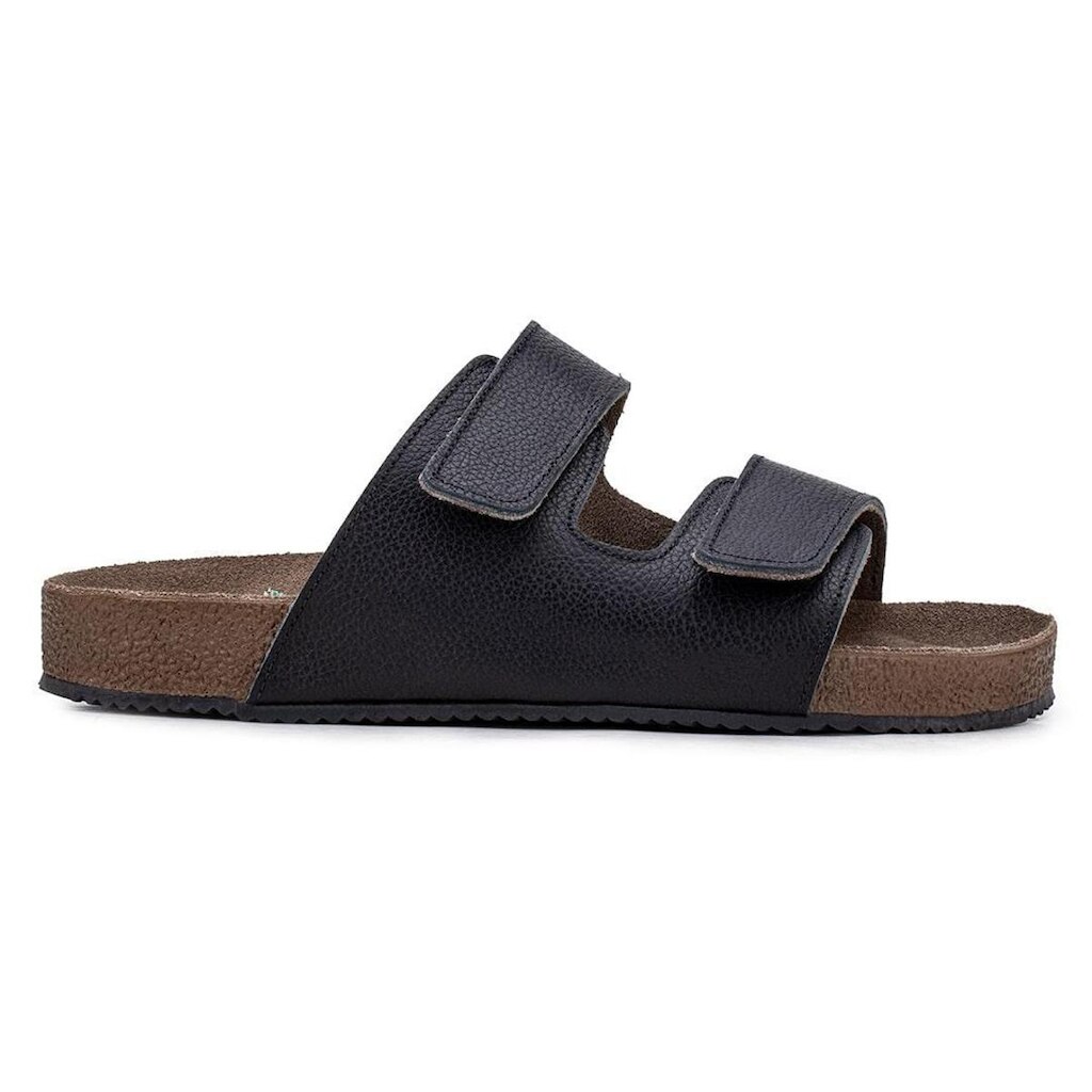Sandália Masculina Papete Monaco Nathos Couro Legitimo