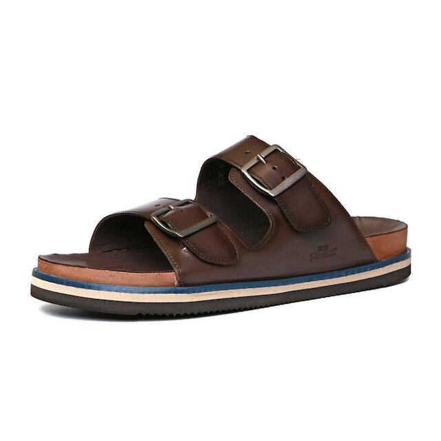 Sandalia Masculina Scabirken Naturalle Avela Samello
