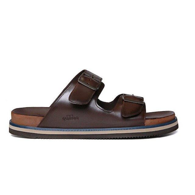 Sandalia Masculina Scabirken Naturalle Avela Samello