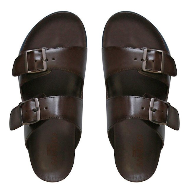 Sandalia Masculina Scabirken Naturalle Avela Samello