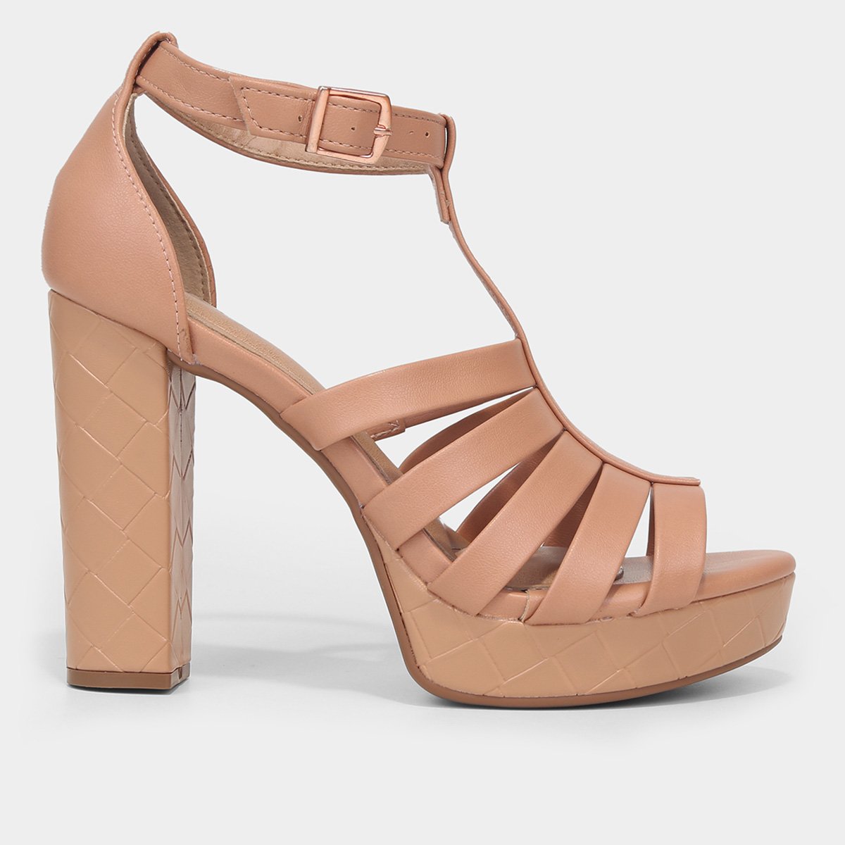 Sandália Salto Grosso Sandalia Beira Rio Meia Pata Sandália Meia