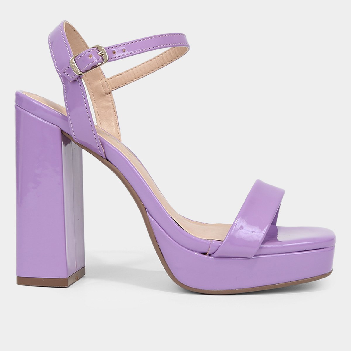 Sandália Meia Pata Via Uno Salto Alto Feminina Menor preço em Sandália Meia Pata Via Uno Salto Alto Feminina