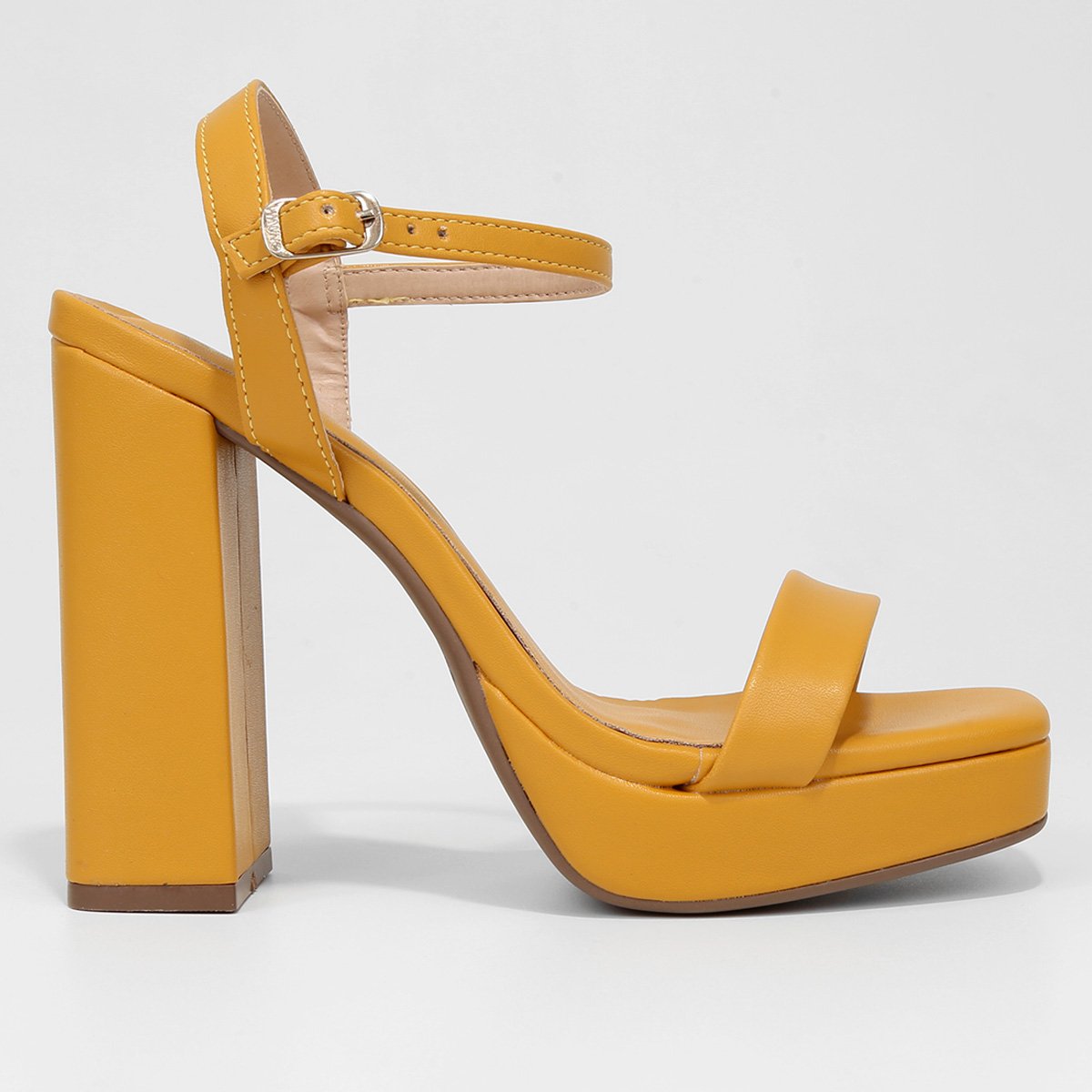 Sandália Meia Pata Via Uno Salto Alto Feminina Menor preço em Sandália Meia Pata Via Uno Salto Alto Feminina