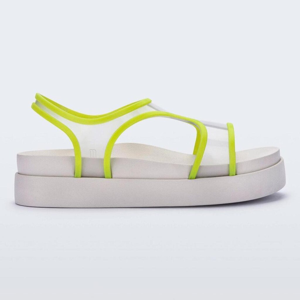 Sandália Melissa Bikini Platform Bege / Verde (Bege)