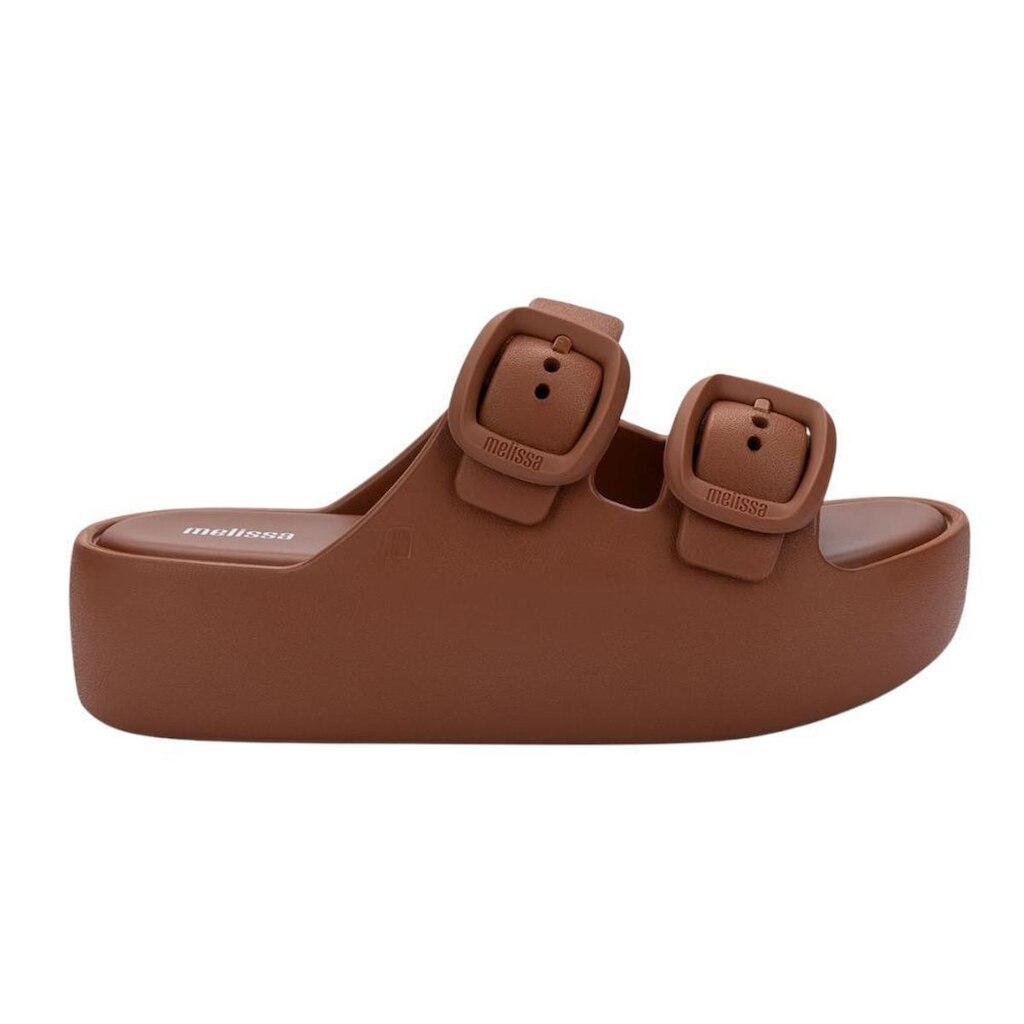Sandália Melissa Free High Bold Feminina Plataforma Slide Fivela Ajustável 38231