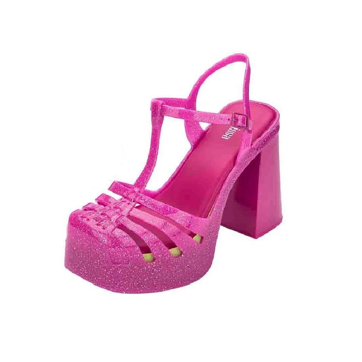 Salto Plataforma Tenis Melissa Plataforma Rosa Plataforma Sandalia