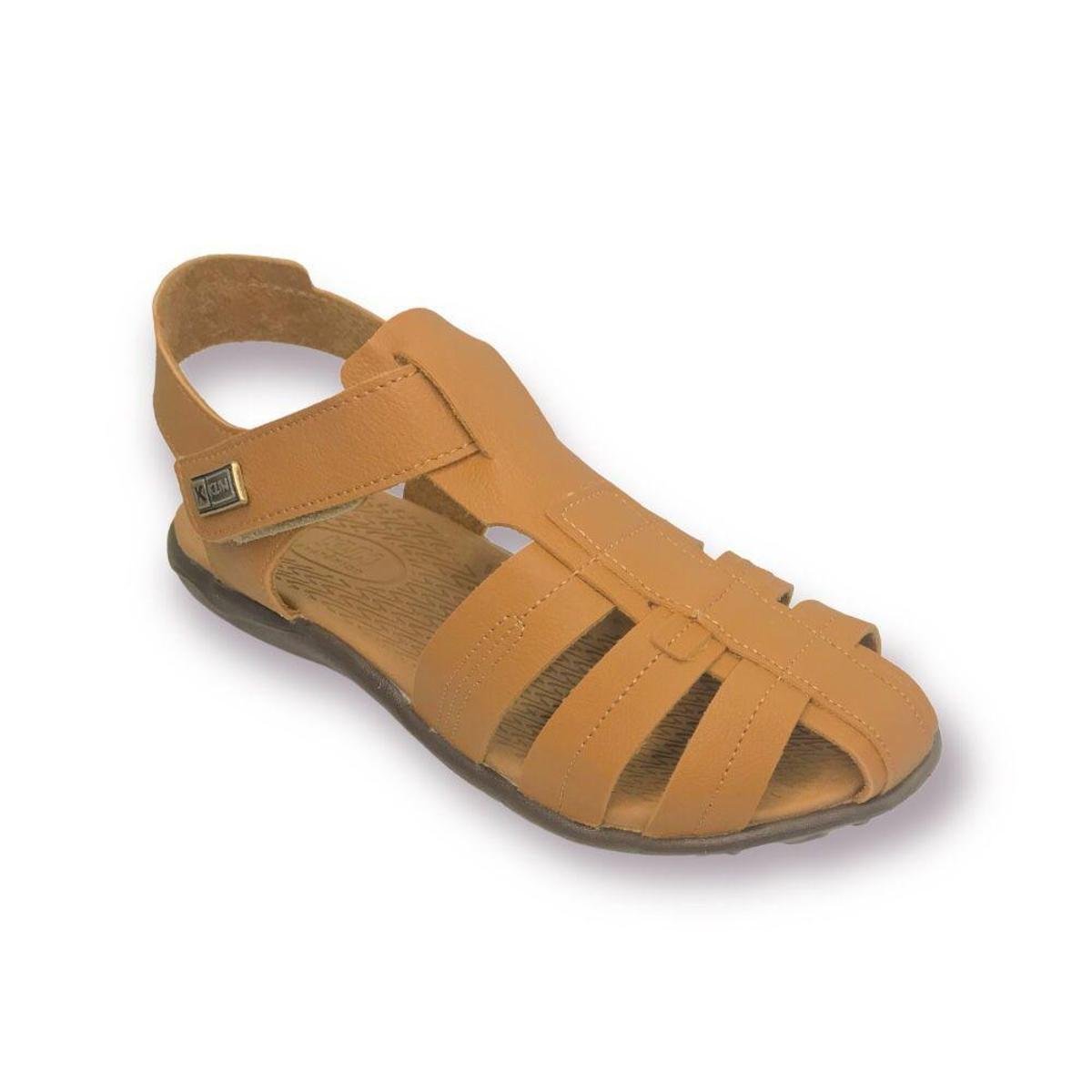 Sandália Menino Klin Urban Camel 129141 - Marrom Menor preço em Sandália Menino Klin Urban Camel 129141 - Marrom