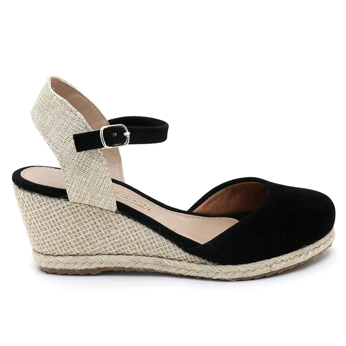 Sandália Feminina Usaflex Anabela AC7806-1 - Prata Velha/Dourado (Milano) -  Calçados Online Sandálias, Sapatos e Botas Femininas | Katy.com.br